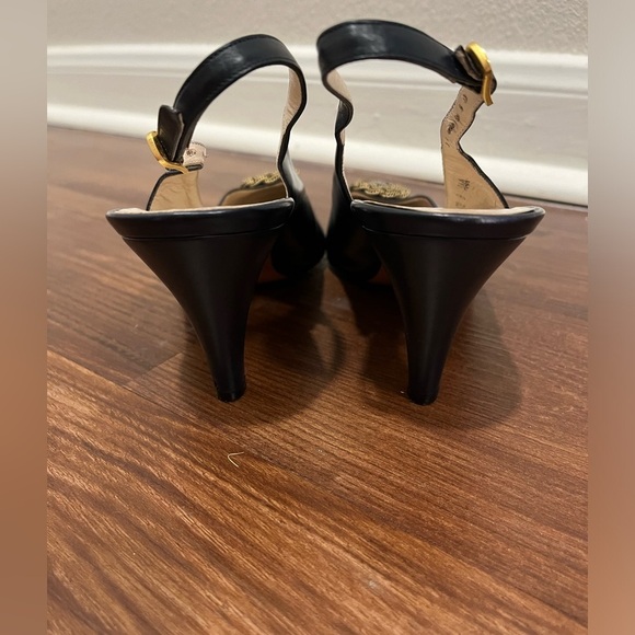 SALVATORE FERRAGAMO NARROW SLING BACKS SIZE 8 - Picture 3 of 12